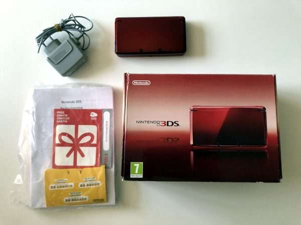 3DS: Metallic Red (I original emballage)