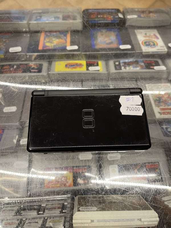 DS lite: Onyx Black inkl. oplader #1 - Billede 3