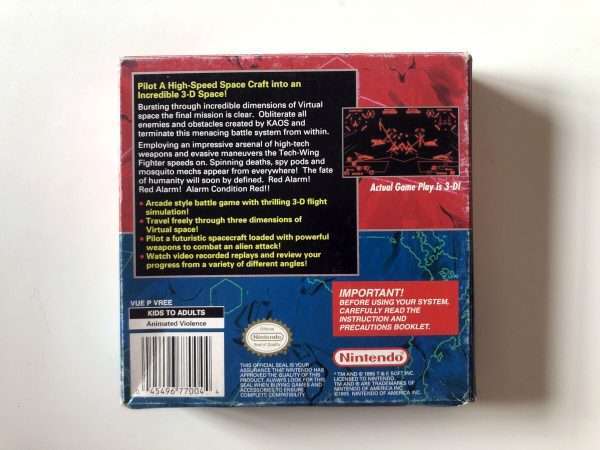 Red Alarm #8 (USA)(Virtual Boy)(Spil i original emballage) - Image 7