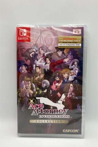 Ace Attorney Investigations Collection(US cover)(Switch: Nyt)