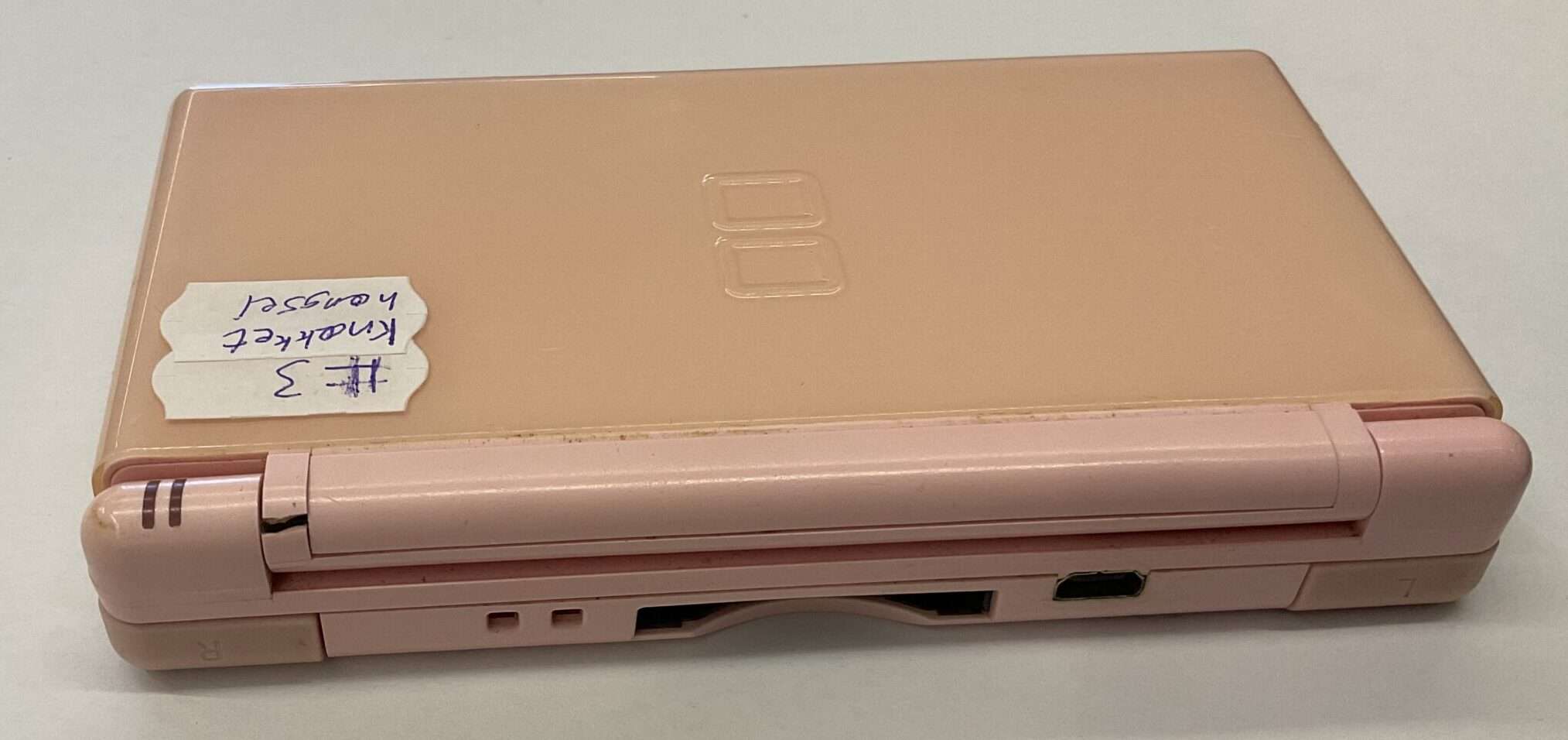 DS lite: Pink inkl. oplader #3 - hængsel knækket, men virker - Billede 5
