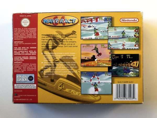 Wave Race 64 (N64 i original emballage) #311 - Image 8
