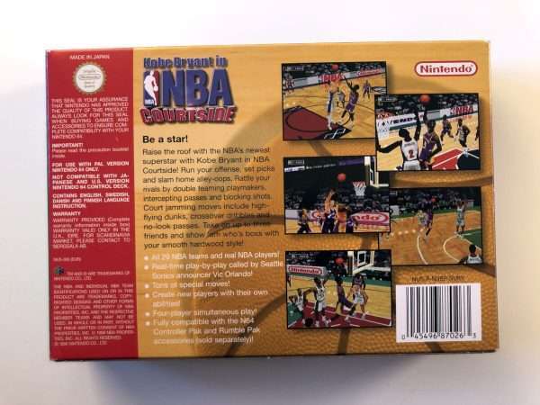 NBA Courtside (N64 i original emballage) #315 - Image 8