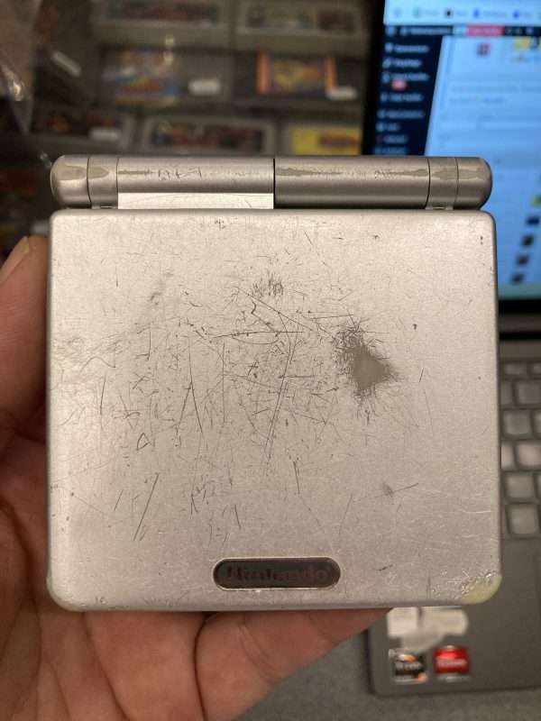 Gameboy Advance SP 001(silver) inkl. oplader #3 - Image 5