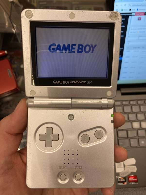 Gameboy Advance SP 001(silver) inkl. oplader #3 - Image 4