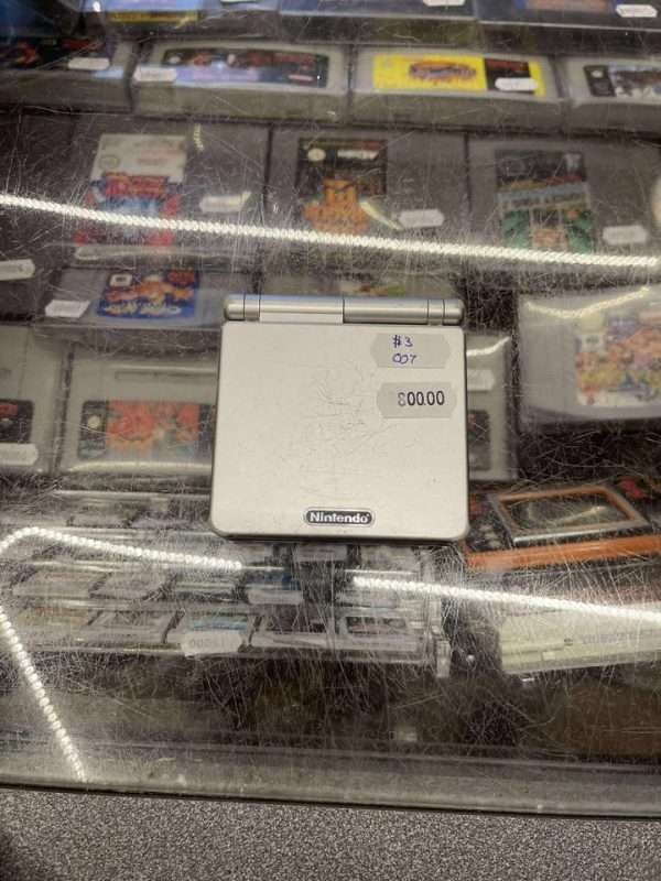 Gameboy Advance SP 001(silver) inkl. oplader #3 - Billede 3