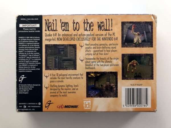 Quake (N64 i original emballage) #347 - Image 12