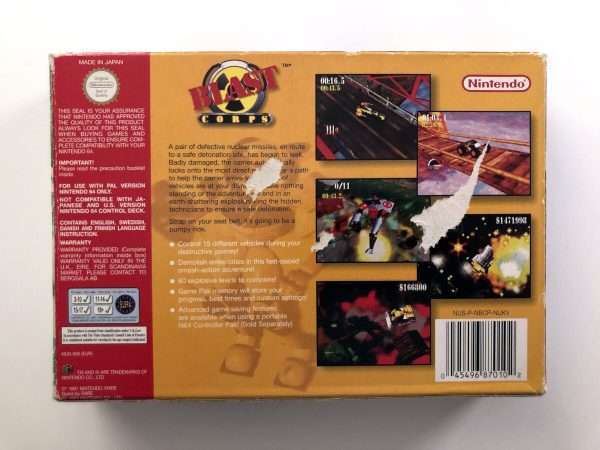 Blast Corps (N64 i original emballage) #369 - Image 8