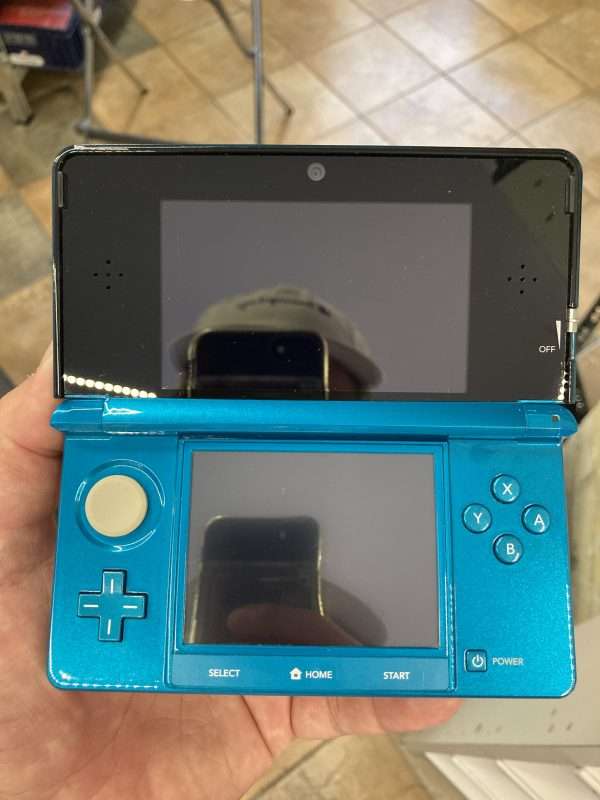 3DS Aqua Blue inkl oplader #2 - Image 2