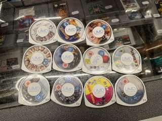 11 UMD-film og spil til PSP