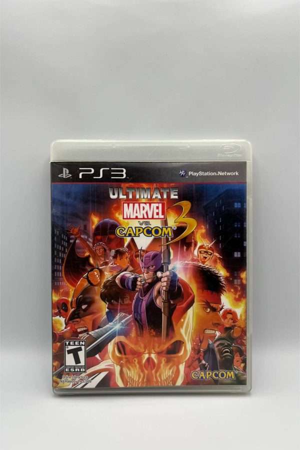 Ultimate Marvel vs. Capcom 3(PS3)(US cover)