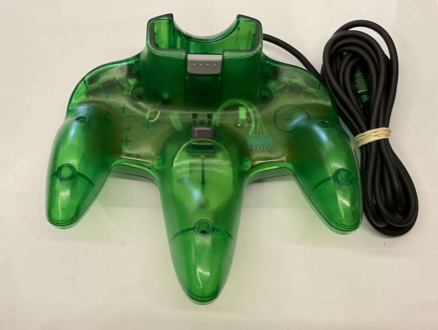 Nintendo 64 Jungle Green - “spilklap” mangler delvist, se billeder(konsol) - Billede 9