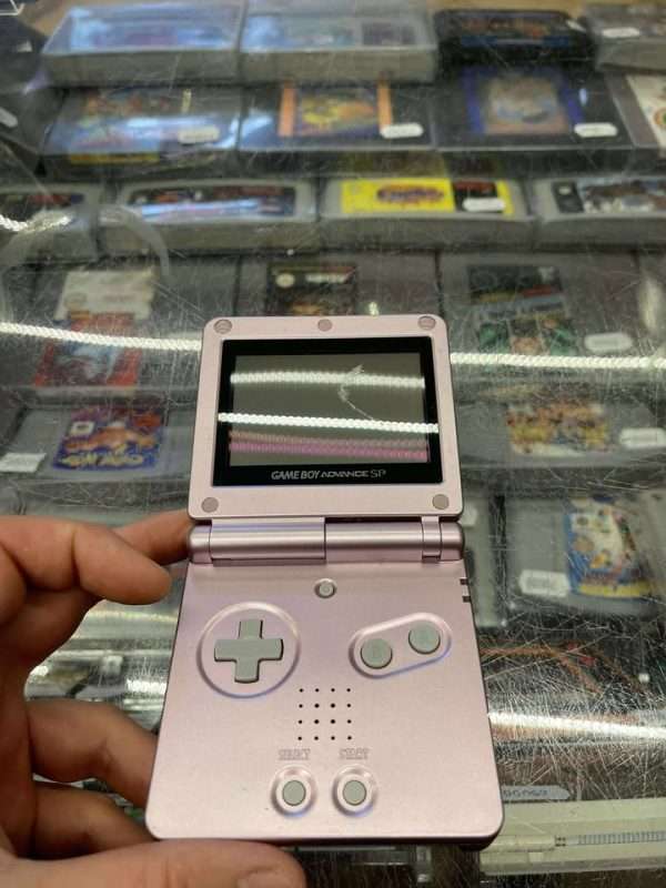 Gameboy Advance SP 001(silver) inkl. oplader #5 - se billeder - Billede 2