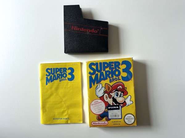 Super Mario Bros 3 (NES- box og Manual)(TOM/EMPTY) #214