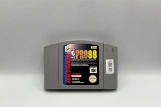 NBA Pro 98(N64: Løse spil)