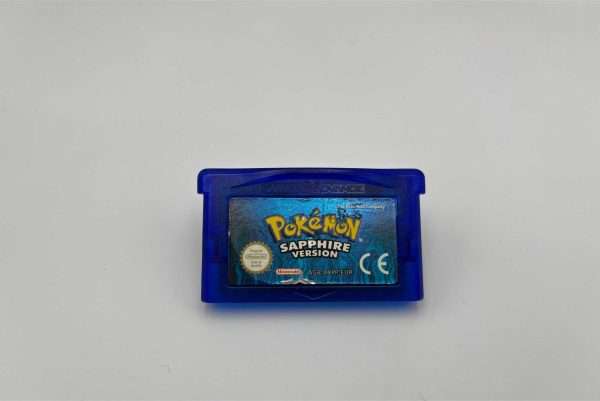 Pokémon: Sapphire(Grim label)(GB Advance)