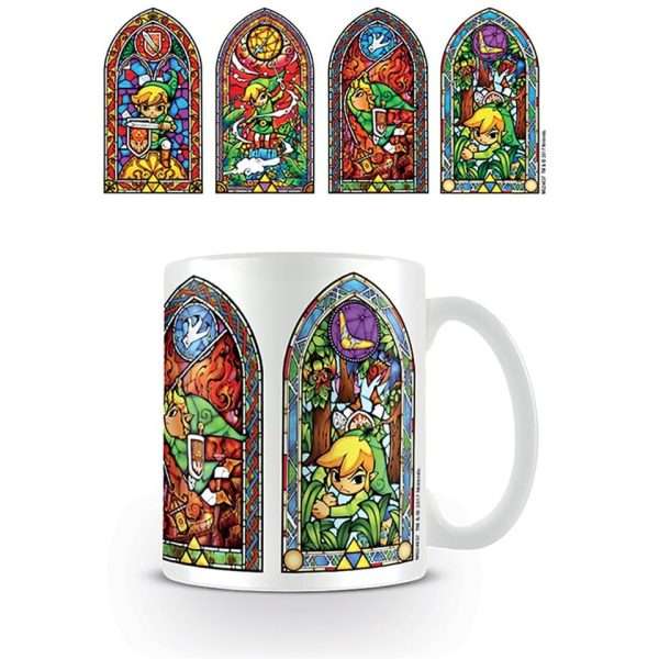 Stained glass Window Zelda-kop(Ny)