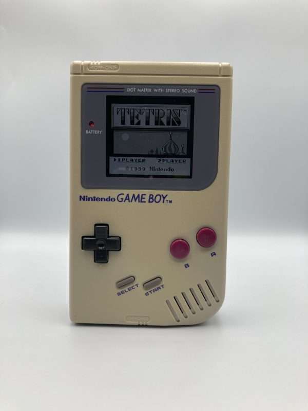 Gameboy Classic: Grey W/New screen mod #3