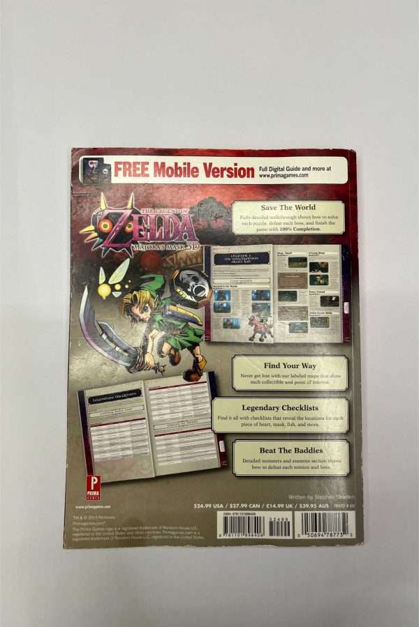 Zelda Majora's Mask guide(Brugt bøger) - Image 2