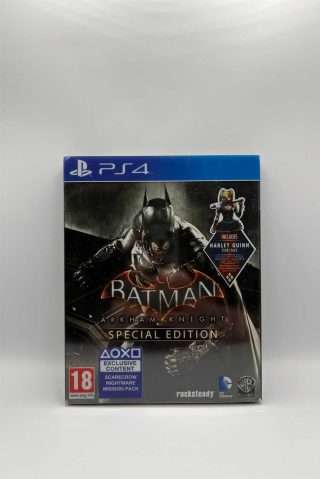 Batman: Arkham Knight Special Edition Steelbook m sleeve(PS4 brugt)