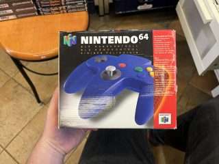 Nintendo 64-controller Blue(TOM/EMPTY)
