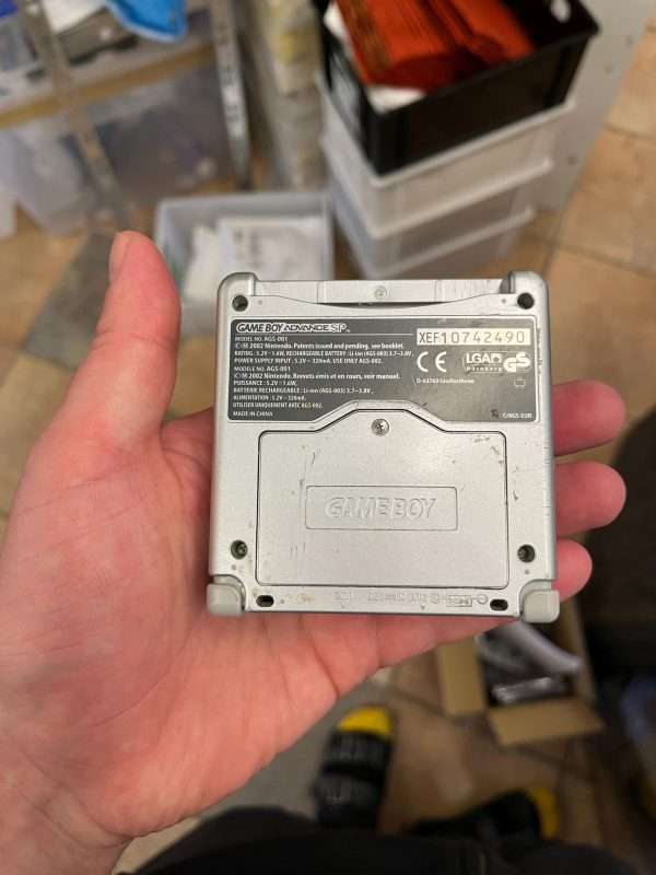 Gameboy Advance SP 001(tribal) inkl. oplader #3 - Image 4