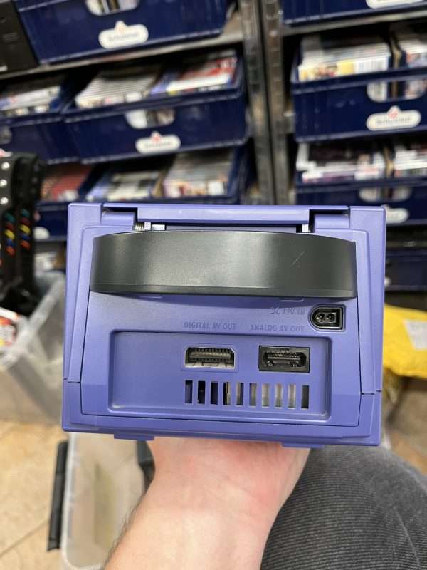 Gamecube: Purple inkl. controller, memory card og kabler(konsol) #2 - Billede 6