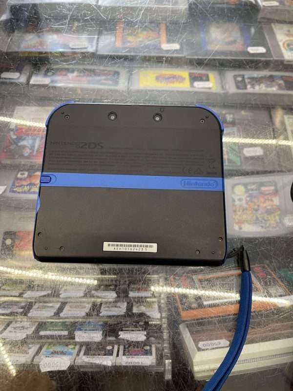 Nintendo 2DS: Black/Blue inkl. oplader #2 - Billede 2