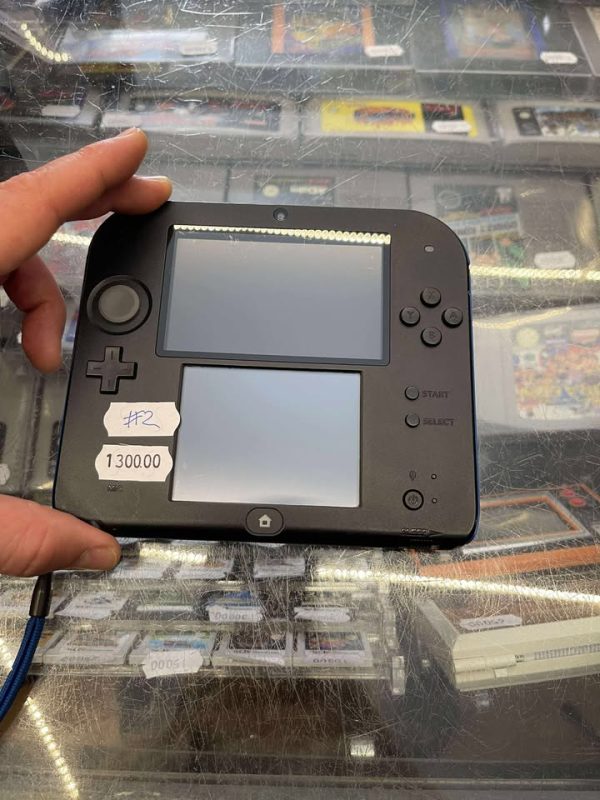 Nintendo 2DS: Black/Blue inkl. oplader #2 - Billede 3