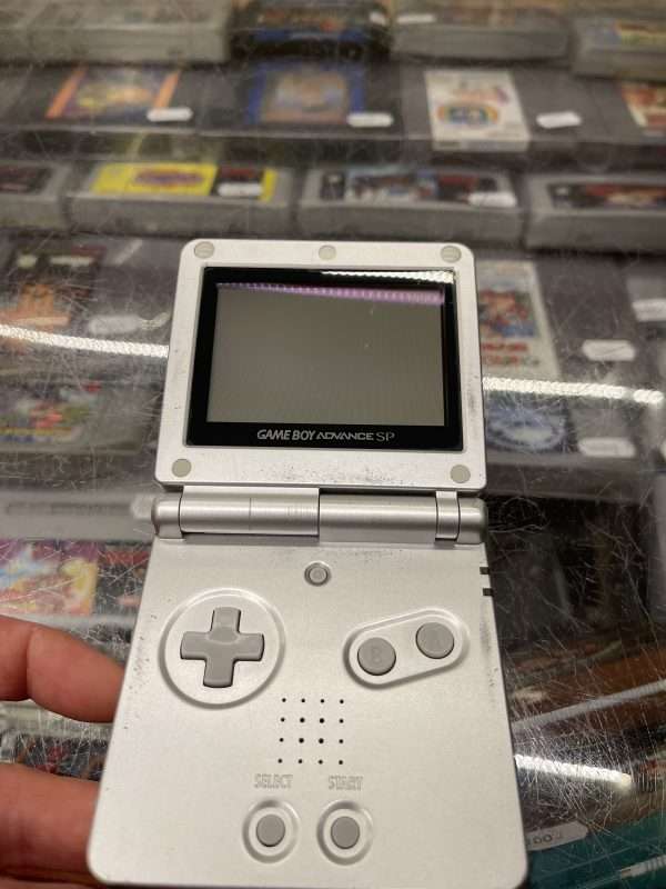 Gameboy Advance SP 001(silver) inkl. oplader #8 - Billede 4