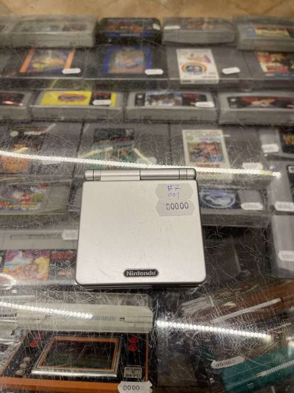 Gameboy Advance SP 001(silver) inkl. oplader #7 - Billede 3