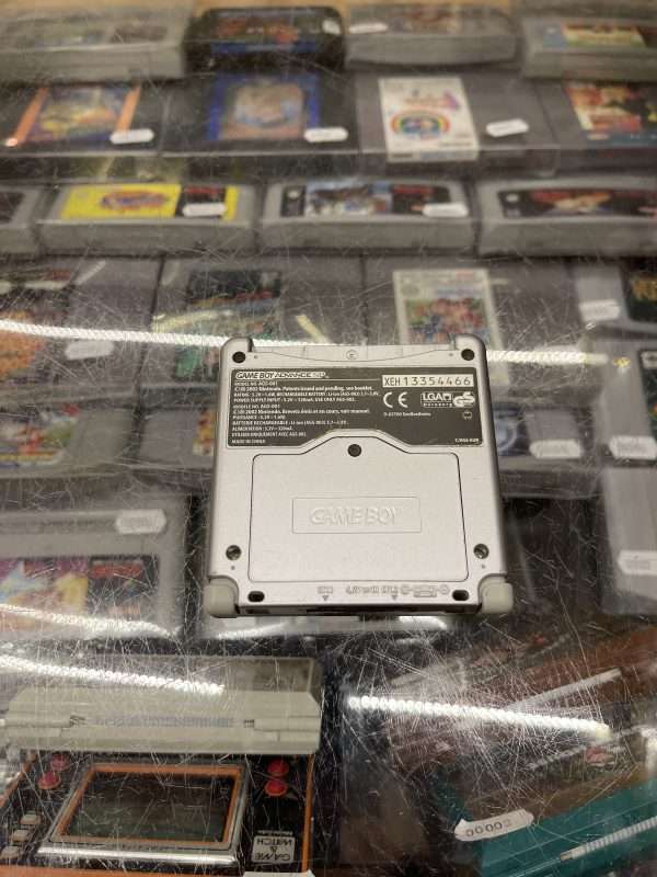 Gameboy Advance SP 001(silver) inkl. oplader #7 - Billede 4