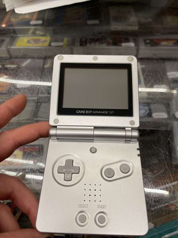 Gameboy Advance SP 001(silver) inkl. oplader #7 - Billede 2