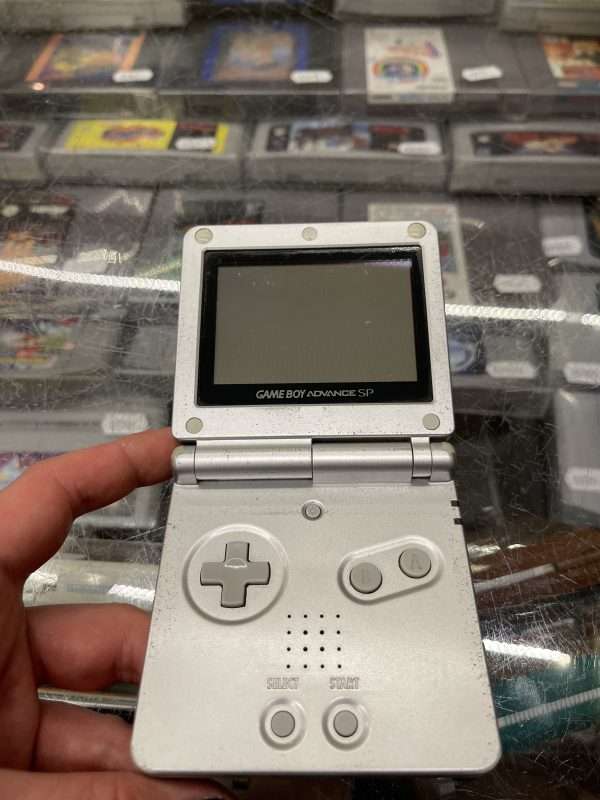 Gameboy Advance SP 001(silver) inkl. oplader #6 - Billede 4