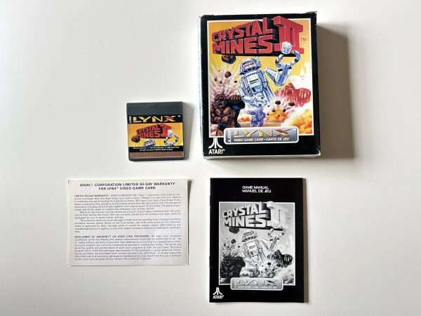 Crystal Mines 2(Atari Lynx i original emballage)