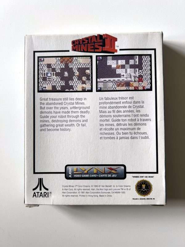 Crystal Mines 2(Atari Lynx i original emballage) - Image 8
