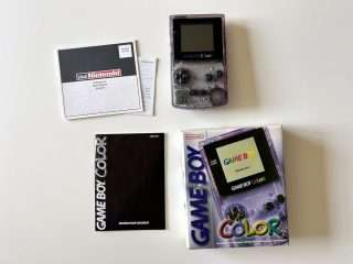 Gameboy Color: Atomic Purple i original emballage (GB Color)