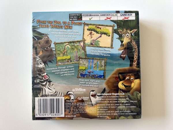 Madagascar - Sealed (GB Advance: Spil i original emballage) #350 - Image 6