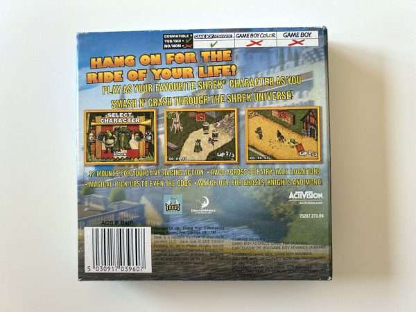 Shrek Smash n' Crash Racing (GB Advance: Spil i original emballage) #356 - Image 8