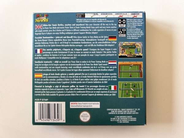 Mario Power Tennis (GB Advance: Spil i original emballage) #358 - Image 8