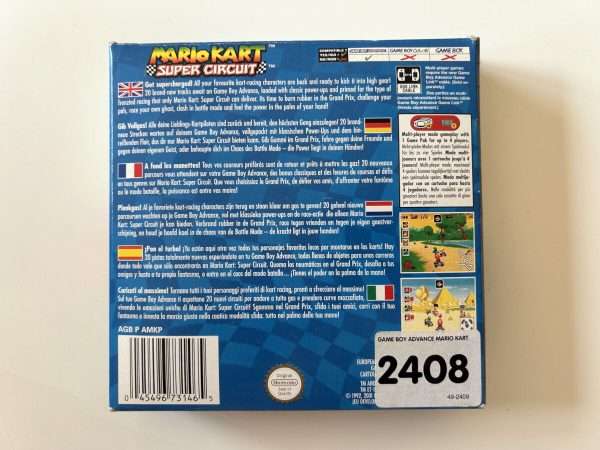 Mario Kart Super Circuit (GB Advance: Spil i original emballage) #357 - Image 8
