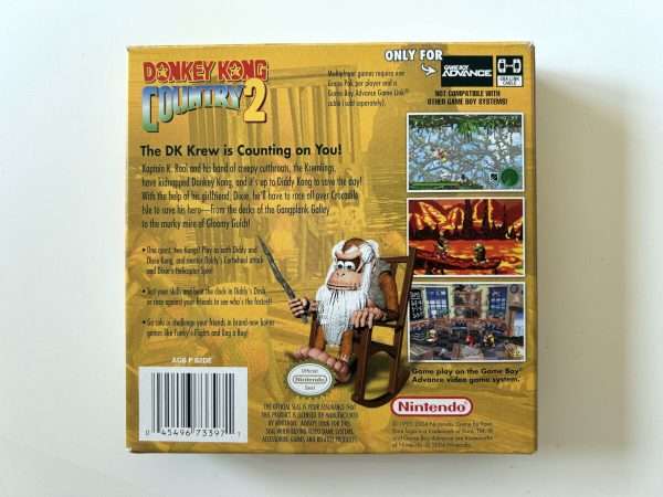 Donkey Kong Country 2 (GB Advance: Spil i original emballage) #343 - Image 7