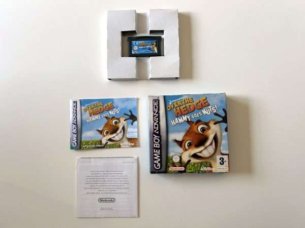 Over the Hedge Hammy Goes Nuts (GB Advance: Spil i original emballage) #353
