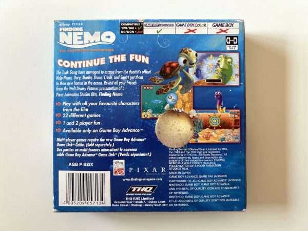 Finding Nemo The Continiuing Journey (GB Advance: Spil i original emballage) #351 - Image 8