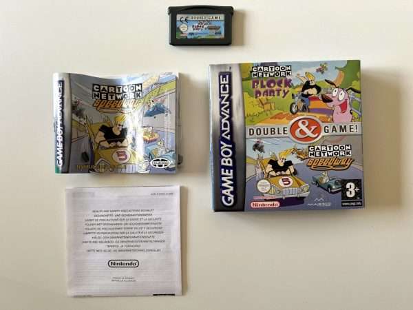 Cartoon Network Bloc - Party Double & Game! - Cartoon Network Speedway (GB Advance: Spil i original emballage) #352