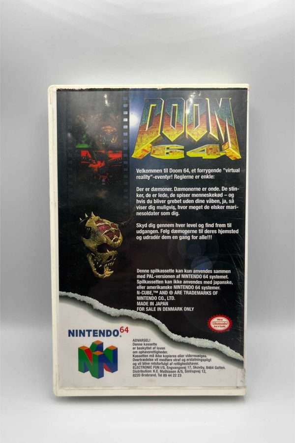 Doom 64(udlejningsspil 64) - Image 2