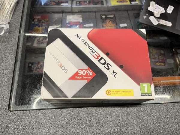 3DSXL Red i original emballage - (TOM/EMPTY) #2