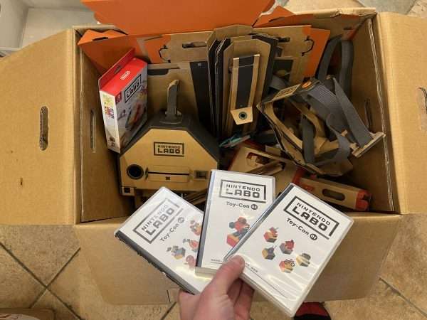Nintendo Labo - Blandet landhandel(Switch Brugt) - se beskrivelse