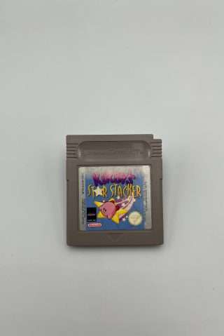 Kirby's Star Stacker(GB Classic) - Grim label