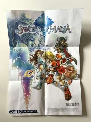 Sword of Mana - Plakat fra DS Spil (DS-manual) #31